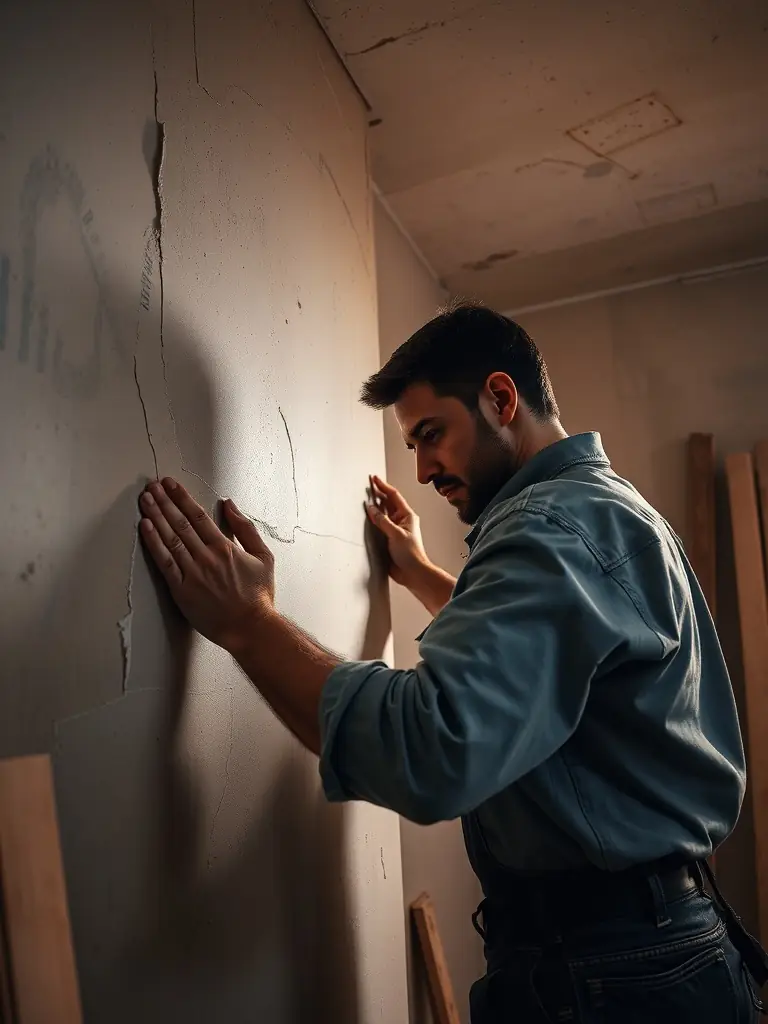 A skilled worker installing drywall in a home, demonstrating expertise and care, showcasing LM Painting and Renovation's drywall installation and repair service.